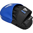 Лапи боксерські RDX T1 Curved Blue/Black, фото 3