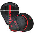 Лапи боксерські RDX F6 KARA Matte Red, фото 9