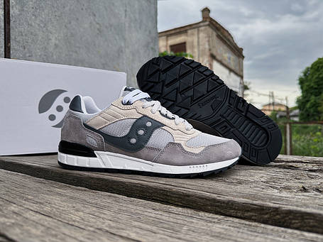 Чоловічі кросівки Saucony Shadow 5000 S70665-38 Grey/Dark grey сірі Оригінал, фото 1