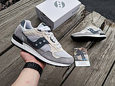 Чоловічі кросівки Saucony Shadow 5000 S70665-38 Grey/Dark grey сірі Оригінал, фото 4