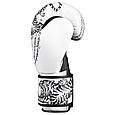 Боксерські рукавиці Phantom Muay Thai White 10 унцій (капа в подарунок), фото 4
