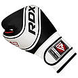 Боксерські рукавиці RDX 4B Robo Kids White/Black 6 унцій (капа в комплекті), фото 6