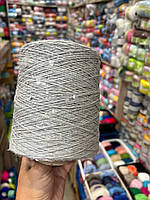 Королівська паєтка 104 прозора на сірому 50 гр