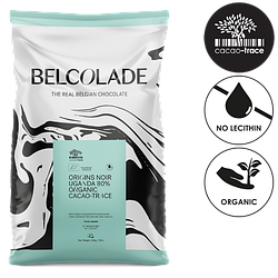 Чорний шоколад Belcolade Uganda cacao-trace 80%, 250г