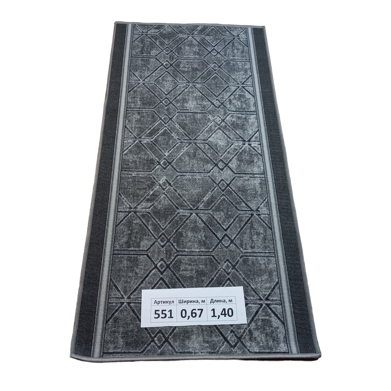 Килим на повстяній основі Dinarsu Print 11551 67х140 см