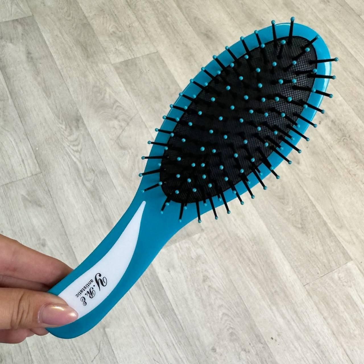 Гребінець масажний для волосся маленький 8580NC (Блакитний)