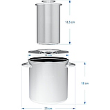 Шинниця Browin з каструлею термометрами та пакетами на 1,5 кг (313016), фото 2