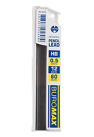 Грифель для мех. олівців Buromax 0,5 HB