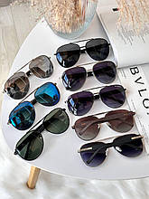 Чоловічі сонцезахисні окуляри Bvlgari polarized авіатори унісекс