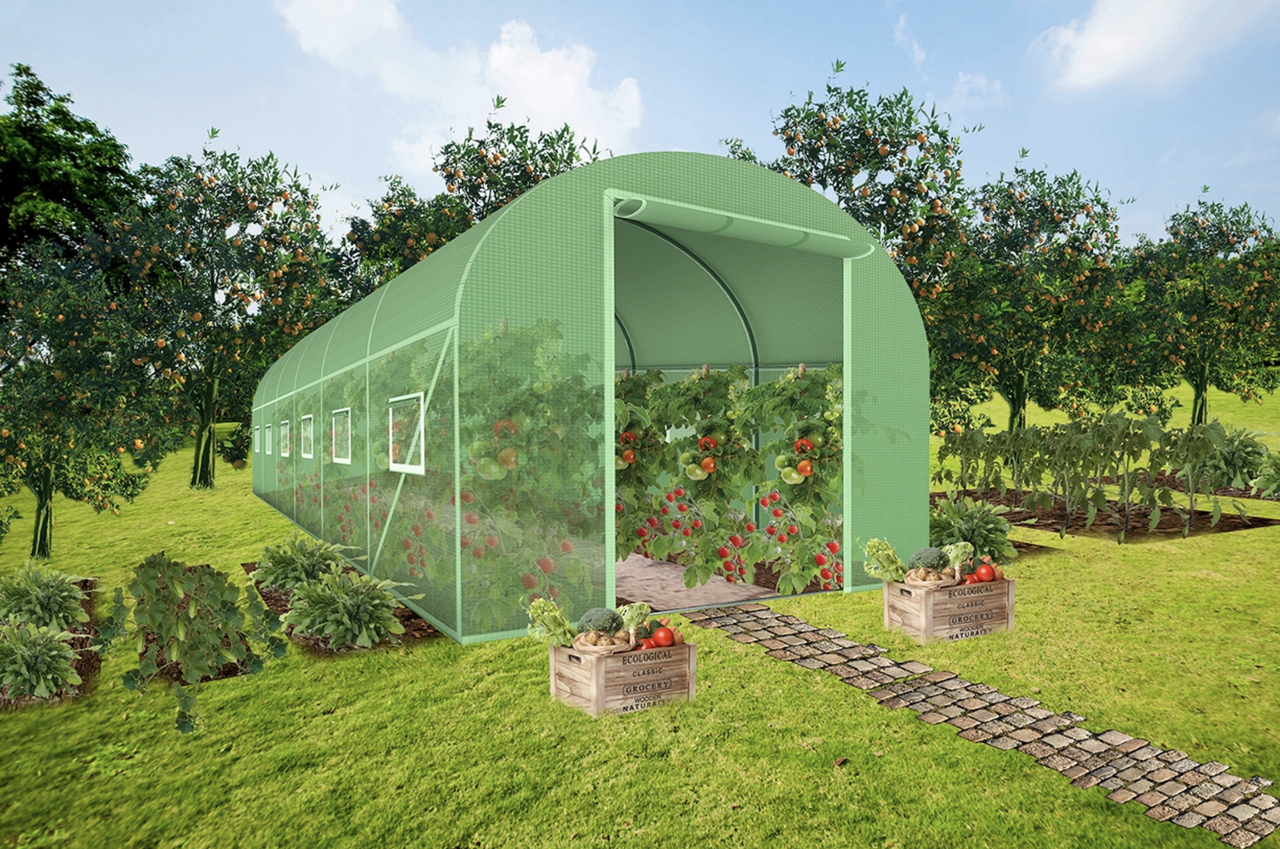 Парник теплиця Kontrast 18м2 (600х300х200см) Польща, фото 1