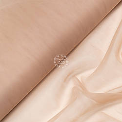 Фатин євросітка, колір темно-бежевий, ширина 3 м