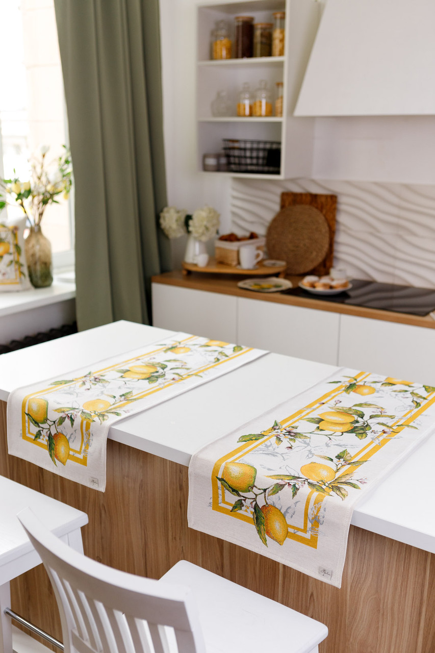 Гобеленова доріжка наперон на стіл 40x140 см., фото 1