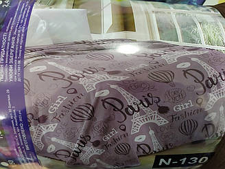 Плед Париж 2 сп 200*215  Велсофт  /Светло серый /