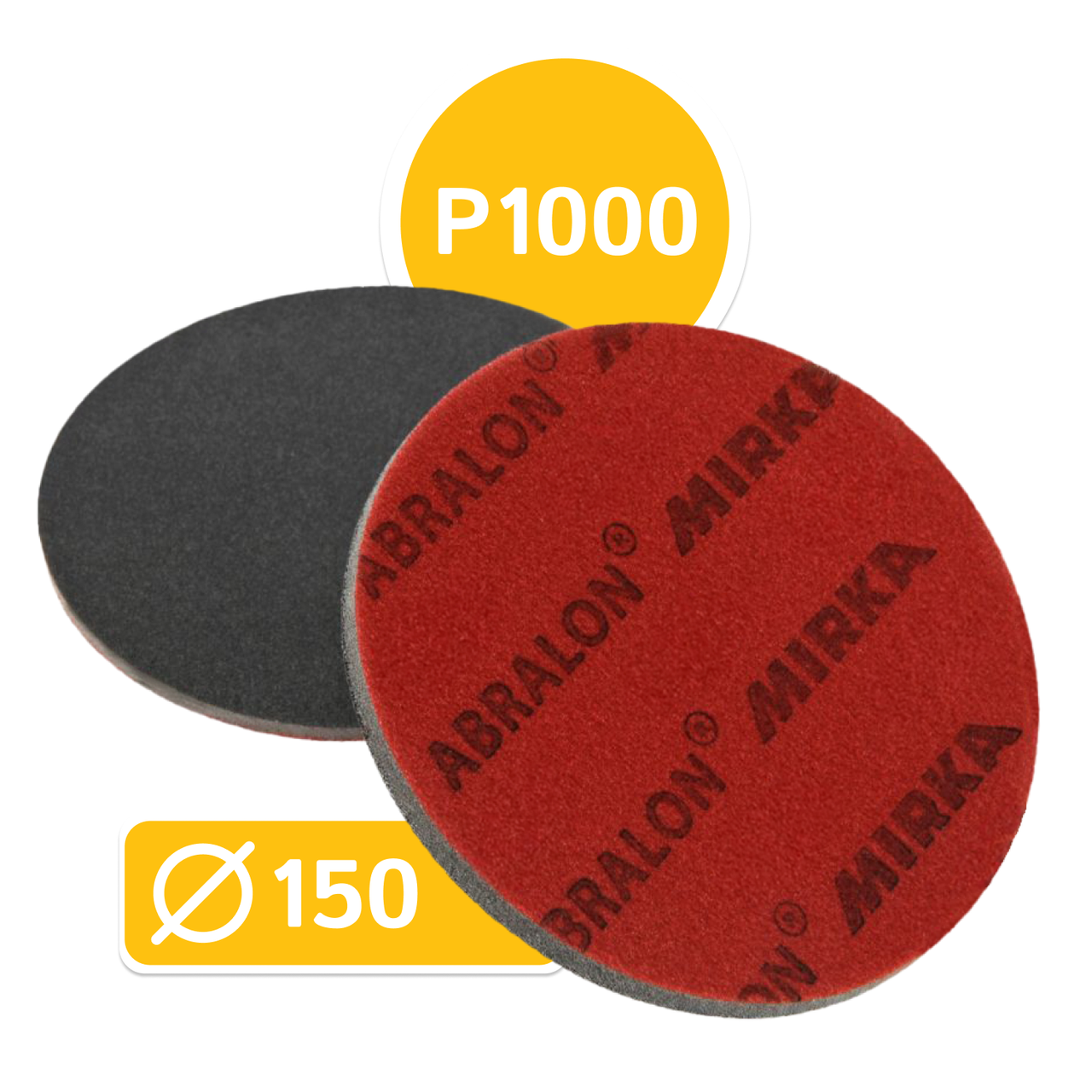 Круг шліфувальний P1000 Mirka Abralon 150 мм