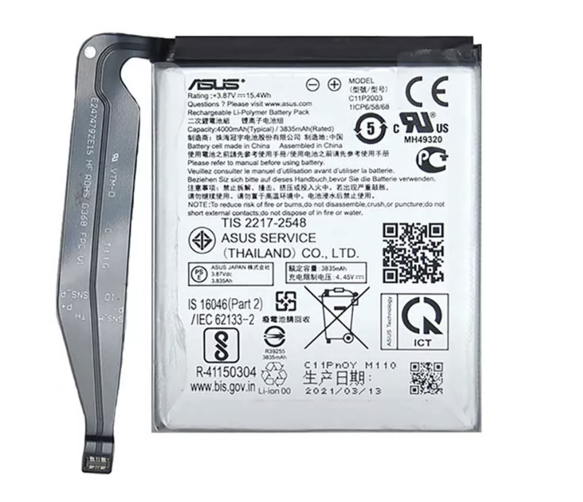 Акумулятор Asus C11P2003 для Asus ZenFone 8 ZS590KS, фото 1