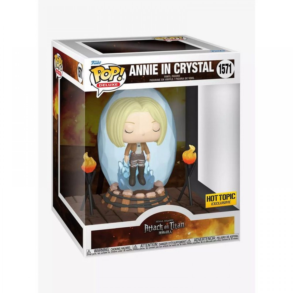 Фігурка FUNKO POP ATTACK ON TITAN - ANNIE IN CRYSTAL