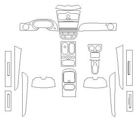 Комплект викройок для салону BENTLEY BENTAYGA SW 2024