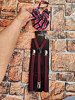 Галстук-бабочка и подтяжки