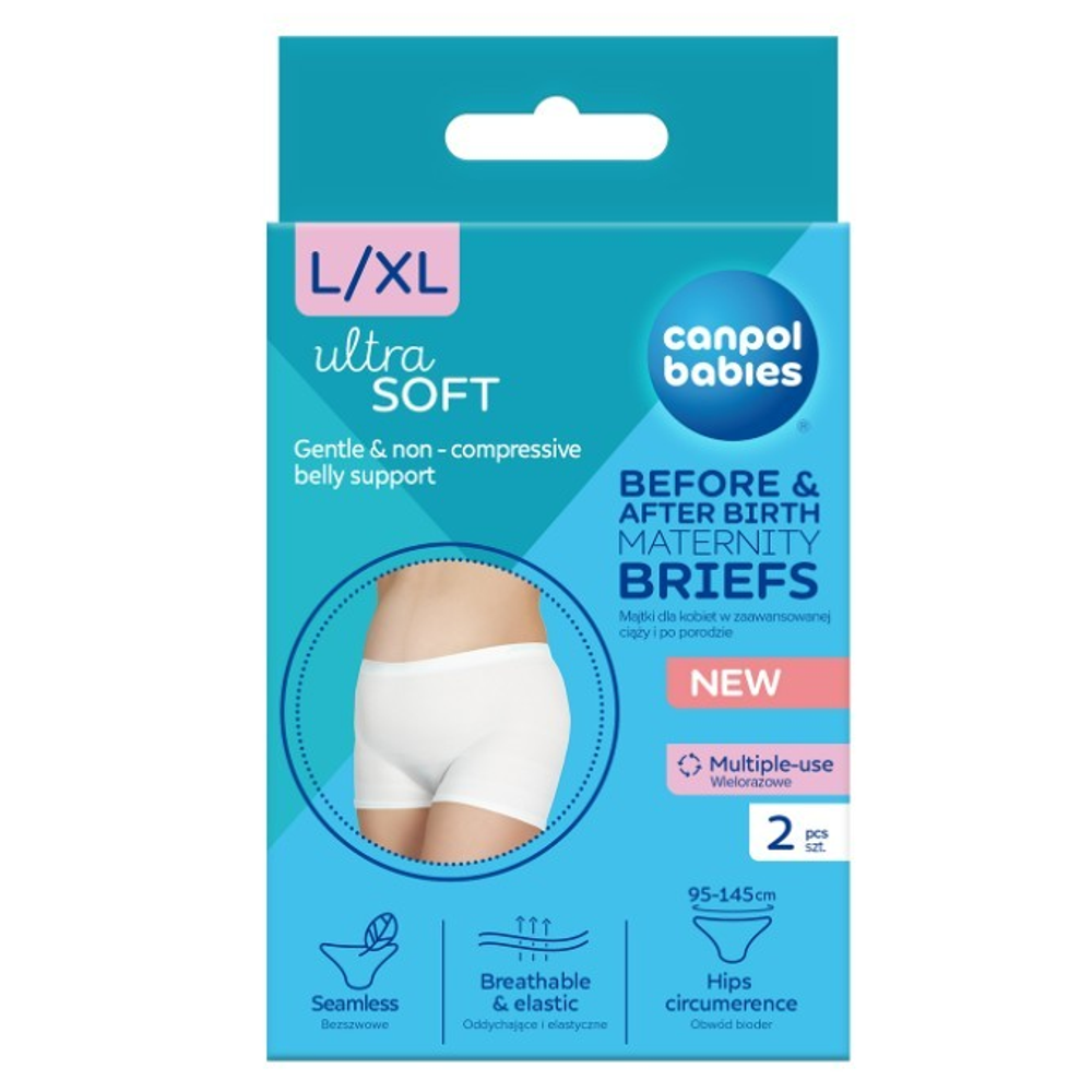 Трусики післяпологові та для вагітних 2 шт. L/XL Canpol babies Chicco (5901691885318)