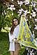 Хустка авторська "Український соняшник" від My Scarf, фото 5