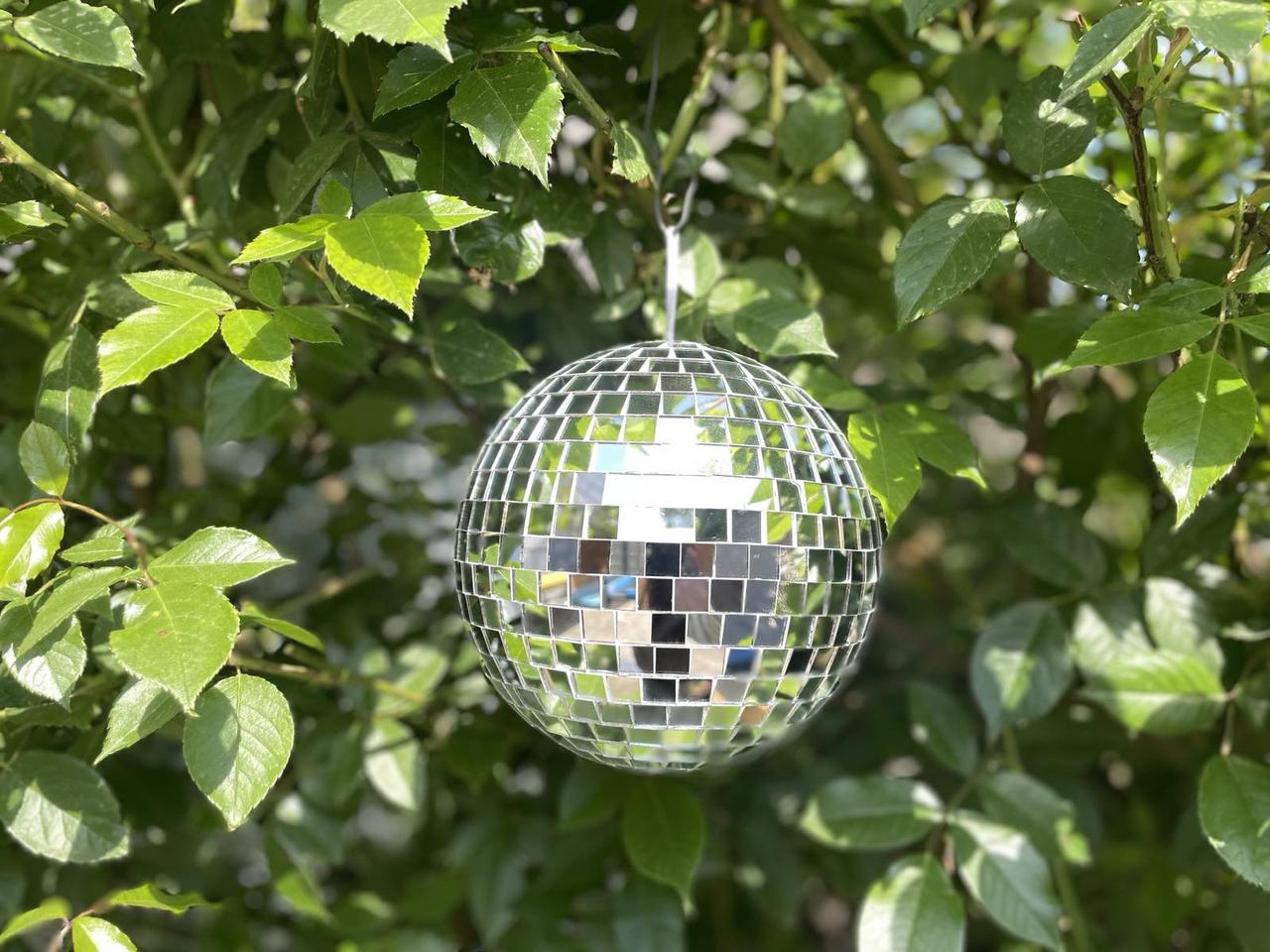 Набір для створення дзеркальної кулі 15 см, фото 1