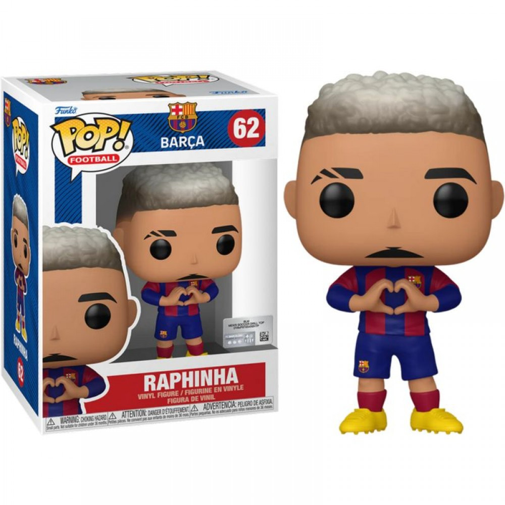 Фігурка FUNKO POP FOOTBALL BARCELONA - RAPHINHA