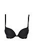 Однотонний бюстгальтер з ефектом push-up чорний  Leilieve 4615, фото 4