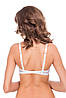 Однотонний бюстгальтер з ефектом push-up білий  Leilieve 4615, фото 6