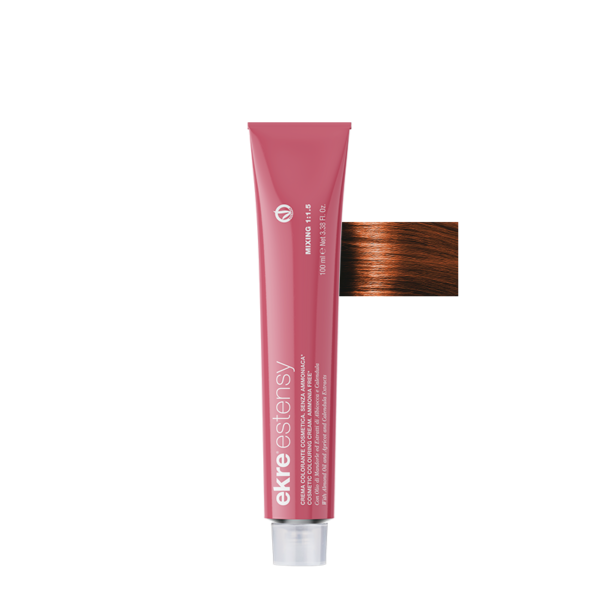 Крем-фарба безаміачна для волосся Ekre Estensy №7/4 Copper Blonde 100 мл, фото 1