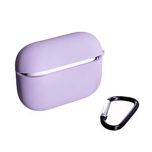 Чехол Silicone Case for Air Pods (with fibra) для AirPods Pro 2 Purple
