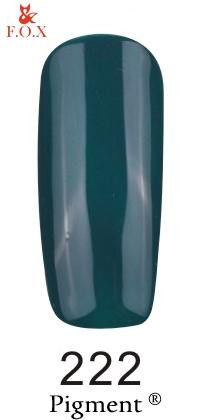 Гель-лак F. O. X. Pigment №222 морський зелений, 6 ml