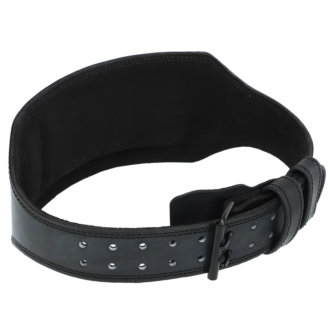 Пояс атлетичний шкіряний Zelart Fistrage 4163 розмір L Black, фото 1