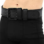 Пояс атлетичний шкіряний Zelart Fistrage 4163 розмір L Black, фото 9