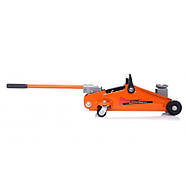 Гідравлічний домкрат з нижнім підхопленням 2 т, 130-300 мм Kraft Dele KD1377 підкатний домкрат, фото 3