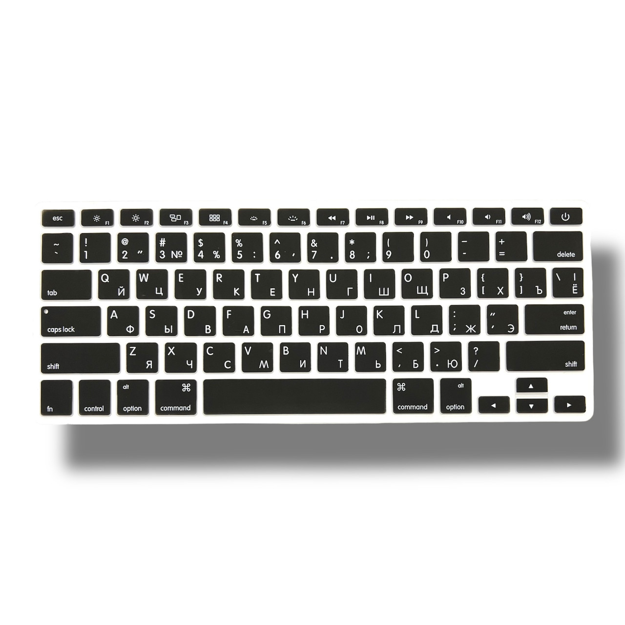 Накладка силікон на клавіатуру для Apple MacBook Pro 17" A1297 (2009 - 2011) USA (010311) (black)