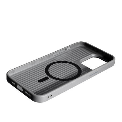 Чохол Carbon With Magsafe для Apple iPhone 14 Titanium, фото 1