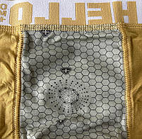 Набір чоловічих трусів боксерів PB-3199 Black/Turmeric/Light gray з 3 шт 2XL 10 шт., фото 6