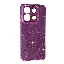 Силіконовий чохол Summer Vibe для Xiaomi Redmi Note 13 Pro (4G)/ Note 14 S/Poco M6 Pro (4G) Lilac, фото 3