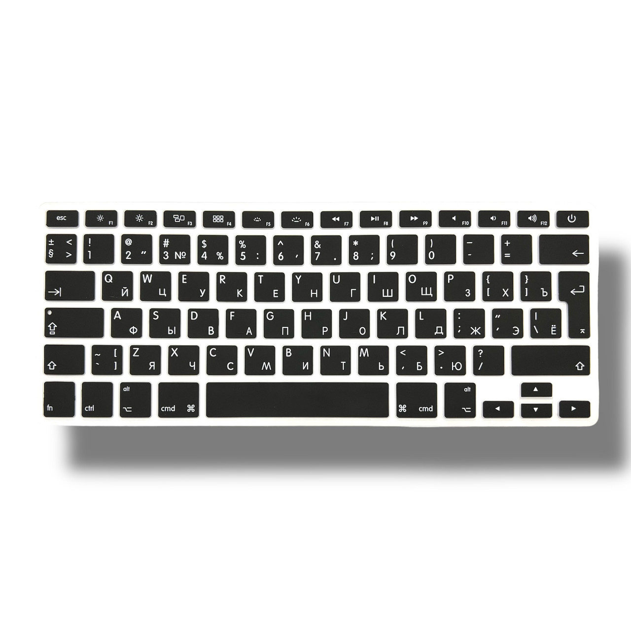Накладка силікон на клавіатуру для Apple MacBook Pro 13" Retina A1425/ A1502 (2012-2015) UK (010469) (black)