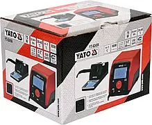 Паяльна станція 75 Вт з РК-дисплеєм YATO YT-82456, 200-480°C, стабілізація і калібрування температури, фото 6