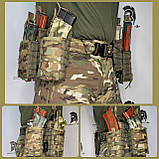 Одинарний підсумок на 1 магазин АК 5.45, 7.62 Multicam., фото 6
