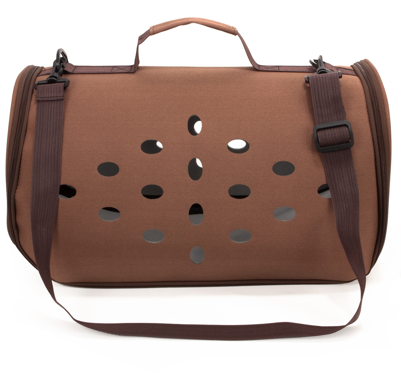 Сумка для перенесення кішок і собак 48x26x25 см CosmoPet CP-12 Brown