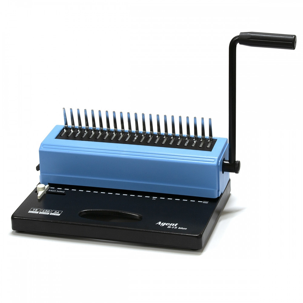Біндер Agent B-15 blue (1020356), фото 1