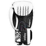 Боксерські рукавиці Phantom Muay Thai White 14 унцій (капа в подарунок), фото 4