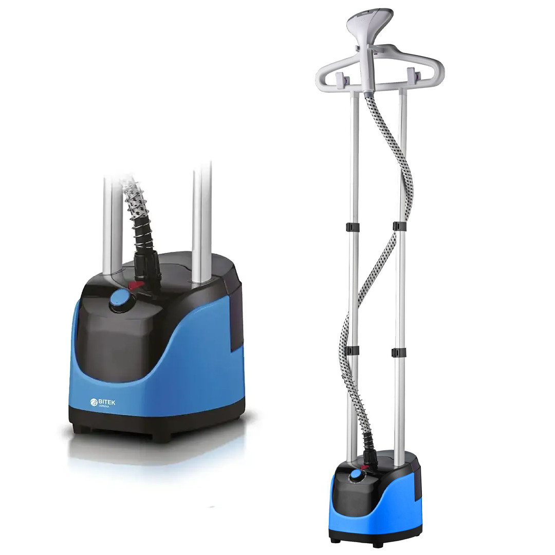 Відпарювач вертикальний для одягу BITEK BT-3038 3200W Парова праска для всіх видів тканини