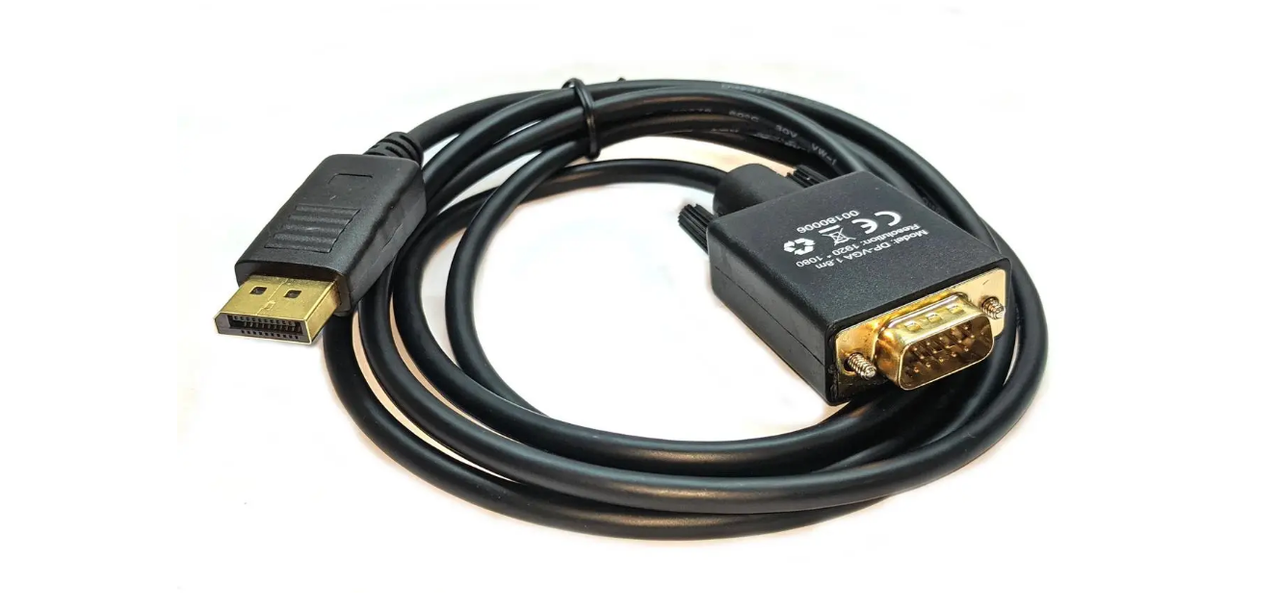 Кабель DisplayPort(DP) - VGA бв