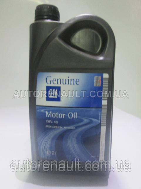 Моторне масло gm 10W-40 Semi Synthetic (2 Liter) - GM 10W40 2L