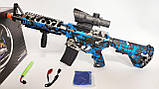 Дитячий автомат на орбізах M416 Fire Power Pro 71 см, АКБ 7.4V, 8000 шт. орбізів, фото 9