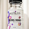 Суха олія для кутикули з шимером Komilfo Filters Nails, 10 мл, фото 5