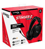 Гарнітура — навушники бездротові HyperX Cloud Stinger 2 USB/WL 2 типи під'єднання (676A2AA), фото 10